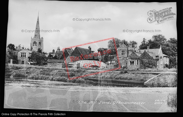 Photo of Godmanchester, The Mill Pond c.1950