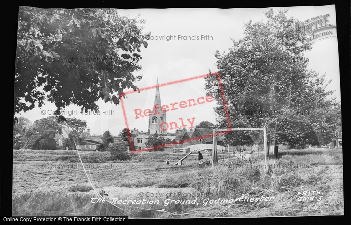 Photo of Godmanchester, The Recreation Ground c.1950