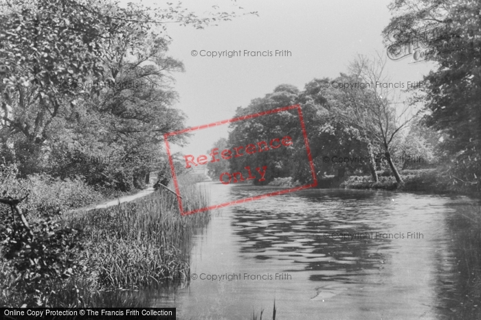 Photo of Godmanchester, The River 1901