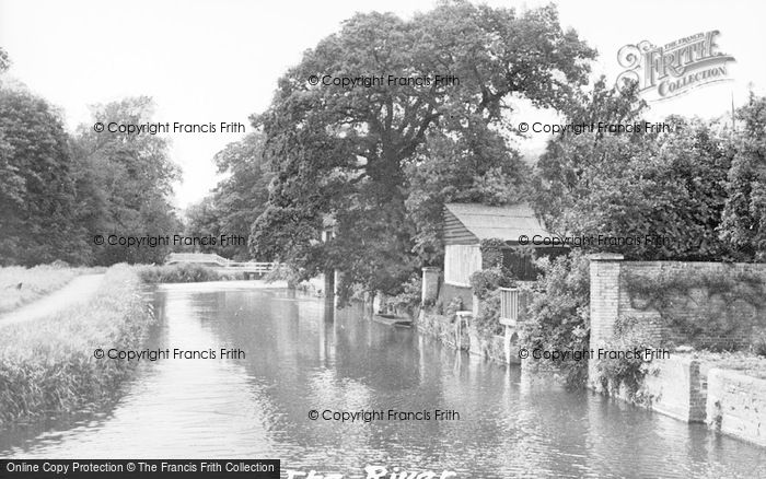 Photo of Godmanchester, The River c.1955