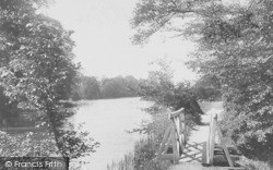 The River Ouse 1901, Godmanchester