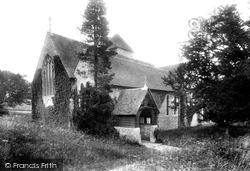 Church Of St Lawrence The Martyr 1909, Godmersham