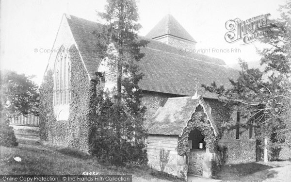 Photo of Godmersham, The Church 1906