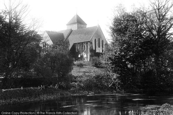Photo of Godmersham, The Church 1906