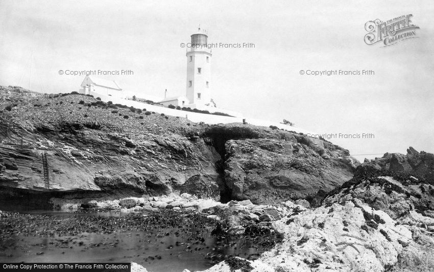 Godrevy Island, the Lighthouse 1890