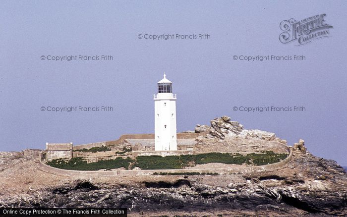 Photo of Godrevy Island, The Lighthouse 1985