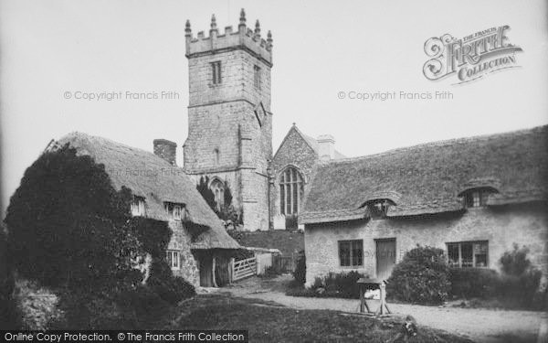 Photo of Godshill, All Saints Church 1890