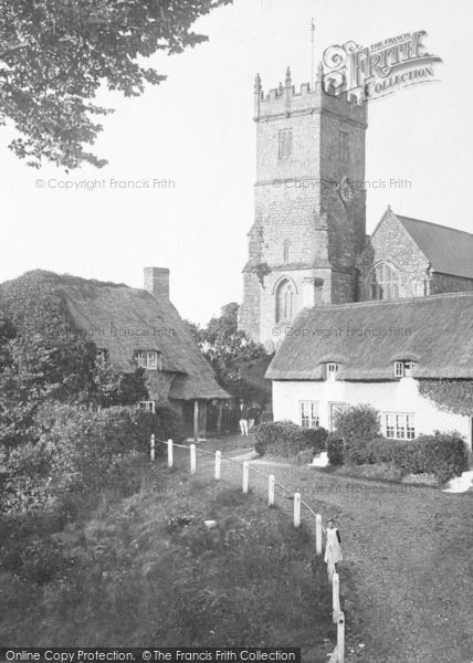 Photo of Godshill, All Saints Church 1913