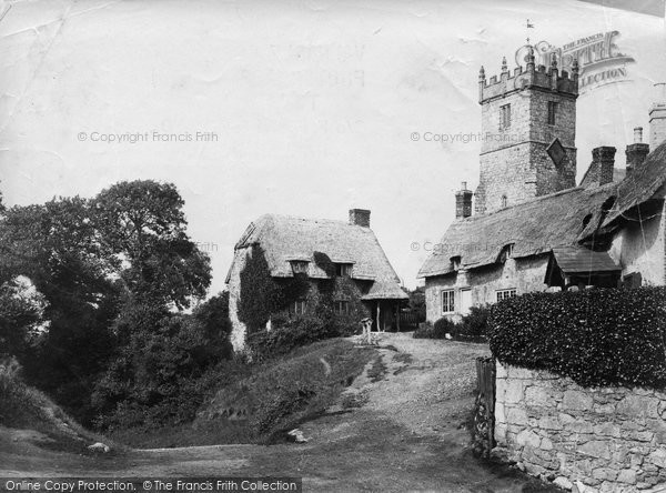 Photo of Godshill, All Saints Church c.1883