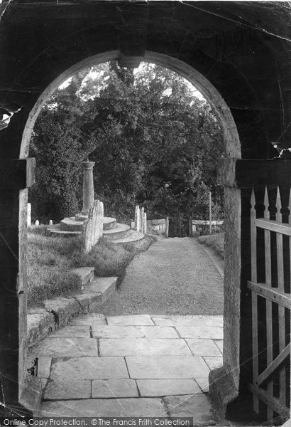 Photo of Godshill, All Saints Church, The Sundial 1913
