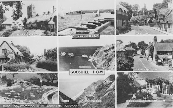 Photo of Godshill, Composite c.1960