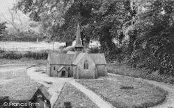 Shanklin Model Village, The Church c.1955, Godshill