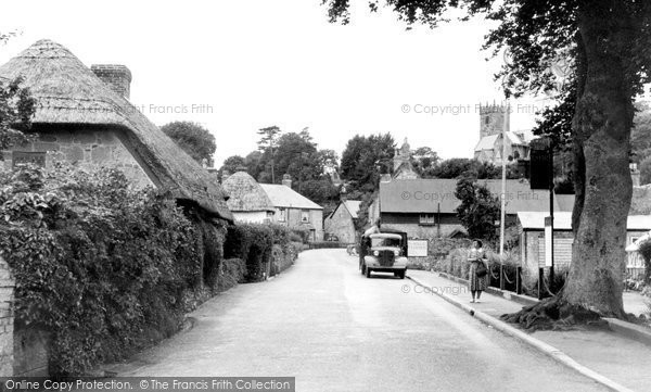 Photo of Godshill, The Village c.1950