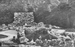 The Waterfall, The Old Smithy c.1955, Godshill