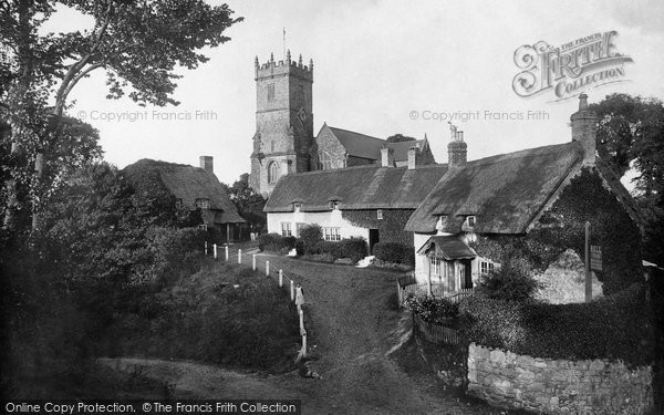 Photo of Godshill, Village And All Saints Church 1913