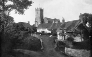 Village And All Saints Church 1913, Godshill