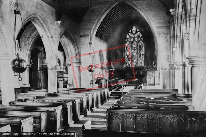 Photo of Godstone, Church, Nave East 1886