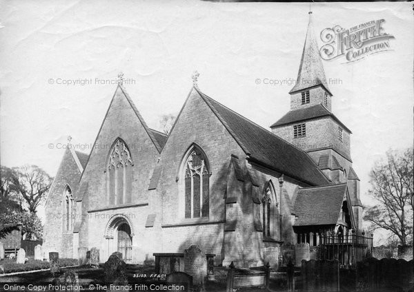 Photo of Godstone, Church Of St Nicholas 1895