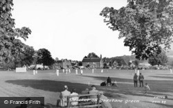 Cricket On The Green c.1955, Godstone