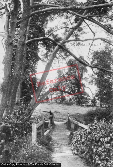 Photo of Godstone, Rectory Walk 1907