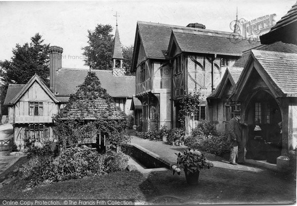 Photo of Godstone, St Mary's Almshouses 1909