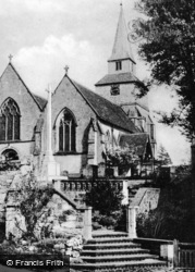 St Nicholas' Church c.1955, Godstone