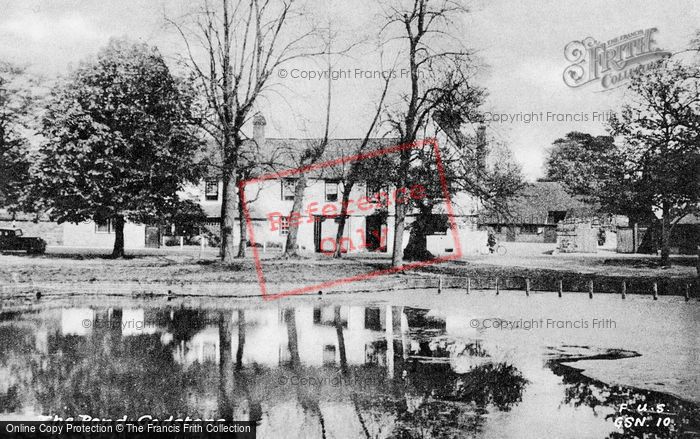 Photo of Godstone, The Pond c.1955
