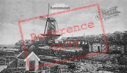 Korenmolen (Corn Windmill) c.1935, Goes