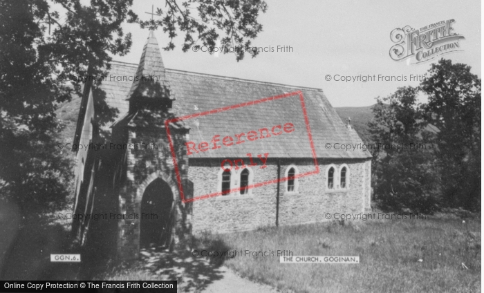 Photo of Goginan, St Matthew's Church c.1955