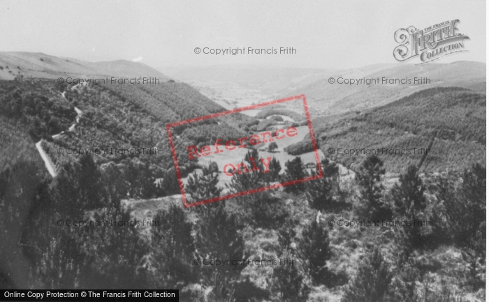 Photo of Goginan, The View Along The Valley c.1955