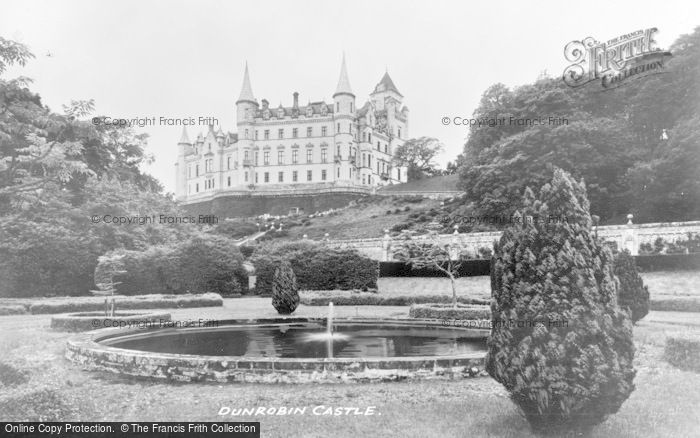 Photo of Golspie, Dunrobin Castle c.1950