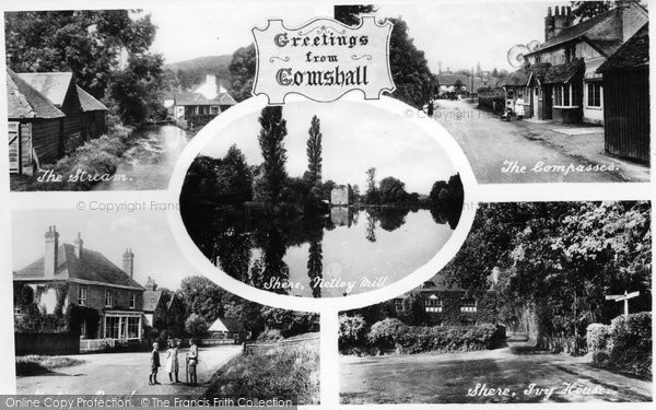 Photo of Gomshall, Composite c.1917