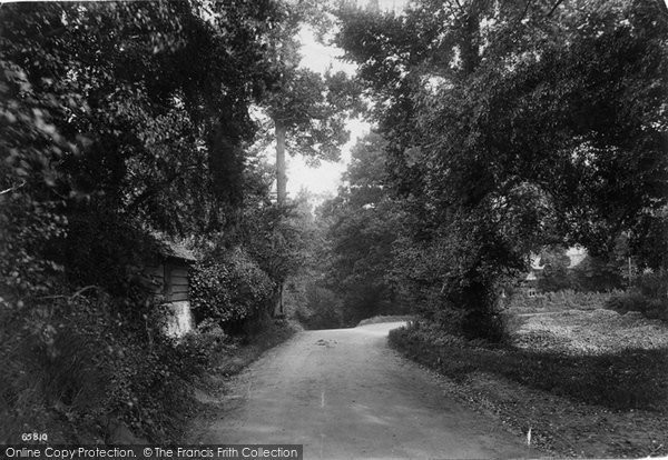 Photo of Gomshall, Gravel Pits Corner 1913