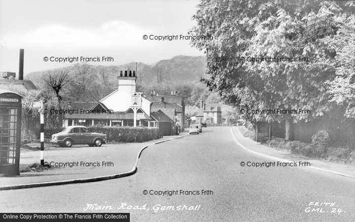Photo of Gomshall, Main Road c.1960