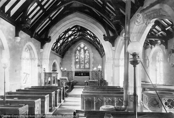 Photo of Goodleigh, Church Interior 1894