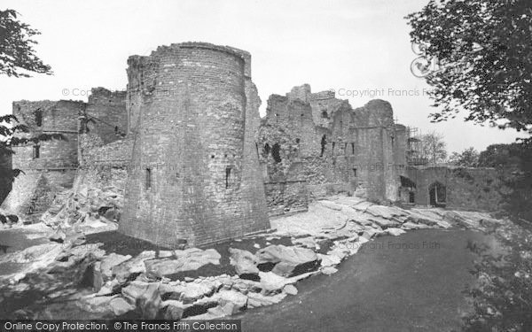 Photo of Goodrich, Castle And Moat 1931