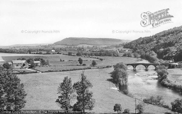 Photo of Goodrich, Kerne Bridge c.1960