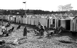 Beach Huts, South Sands 1933, Goodrington