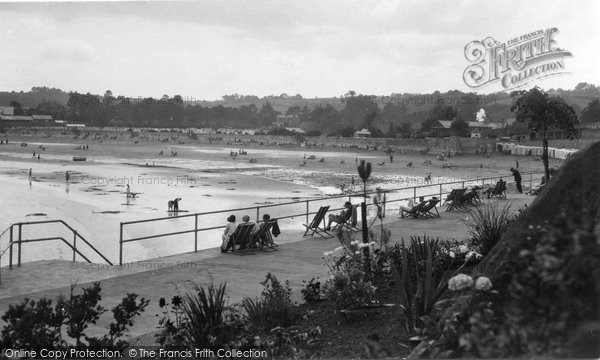 Photo of Goodrington, Cliff Promenade Gardens 1933