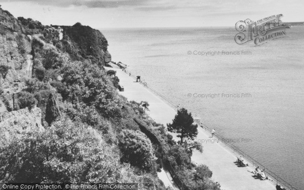 Photo of Goodrington, Cliff Walk And Berry Head c.1955