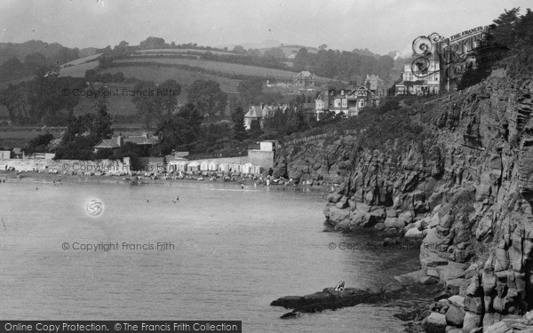 Photo of Goodrington, From Roundham Head 1922