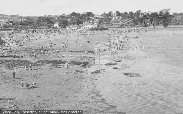 Photo of Goodrington, South Sands c.1955