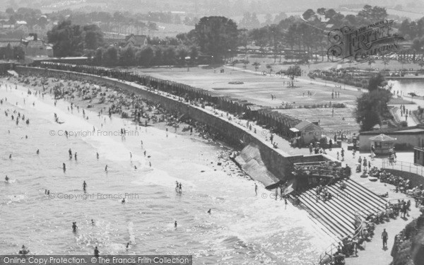 Photo of Goodrington, The Beach c.1950