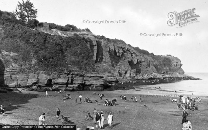 Photo of Goodrington, The Cliffs c.1920