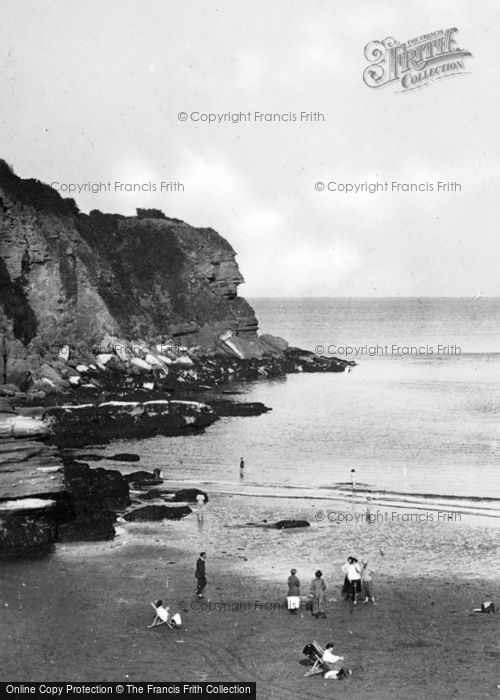 Photo of Goodrington, The Cliffs c.1920