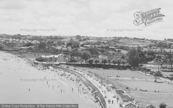 Photo of Goodrington, The Sands And Park c.1955