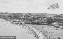 The Sands And Park c.1955, Goodrington