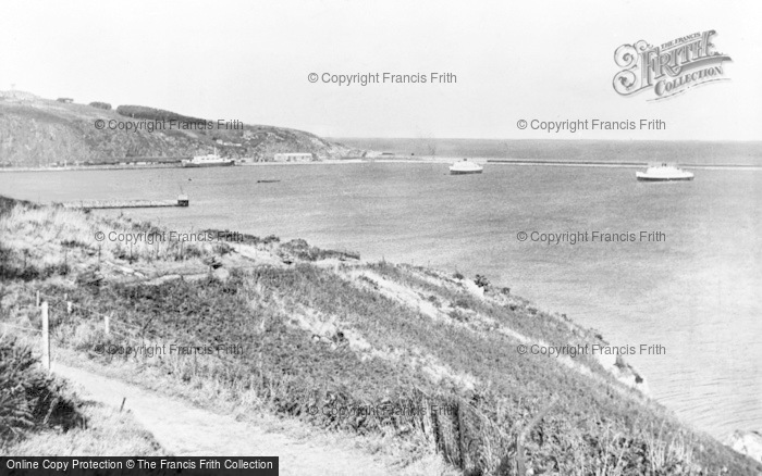 Photo of Goodwick, Pen Cw And Harbour c.1955