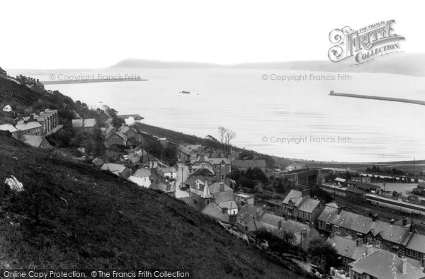 Photo of Goodwick, The Harbour  c.1955