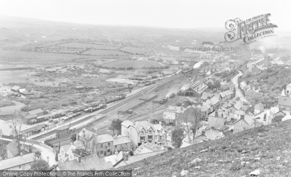 Photo of Goodwick, Town And Station c.1955